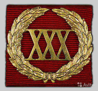 Знак отличия "За безупречную службу" XXX лет